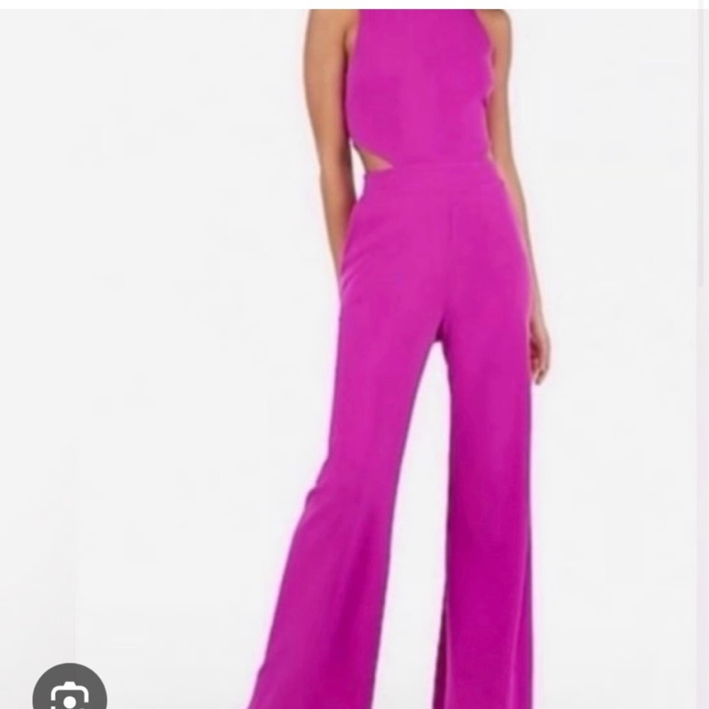 Express Vibrant Pink Women's Jumpsuit